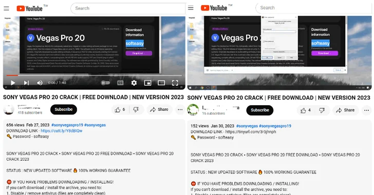 Beware! YouTube Videos Promoting Cracked Software Distribute Lumma Stealer