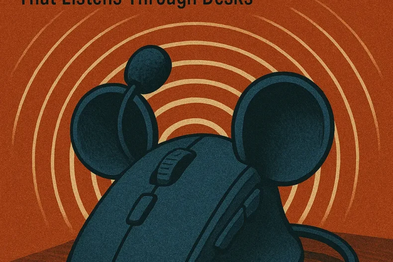Your Gaming Mouse Could Be Spying on You: The Alarming “Mic-E-Mouse” AI Attack That Listens Through Desks