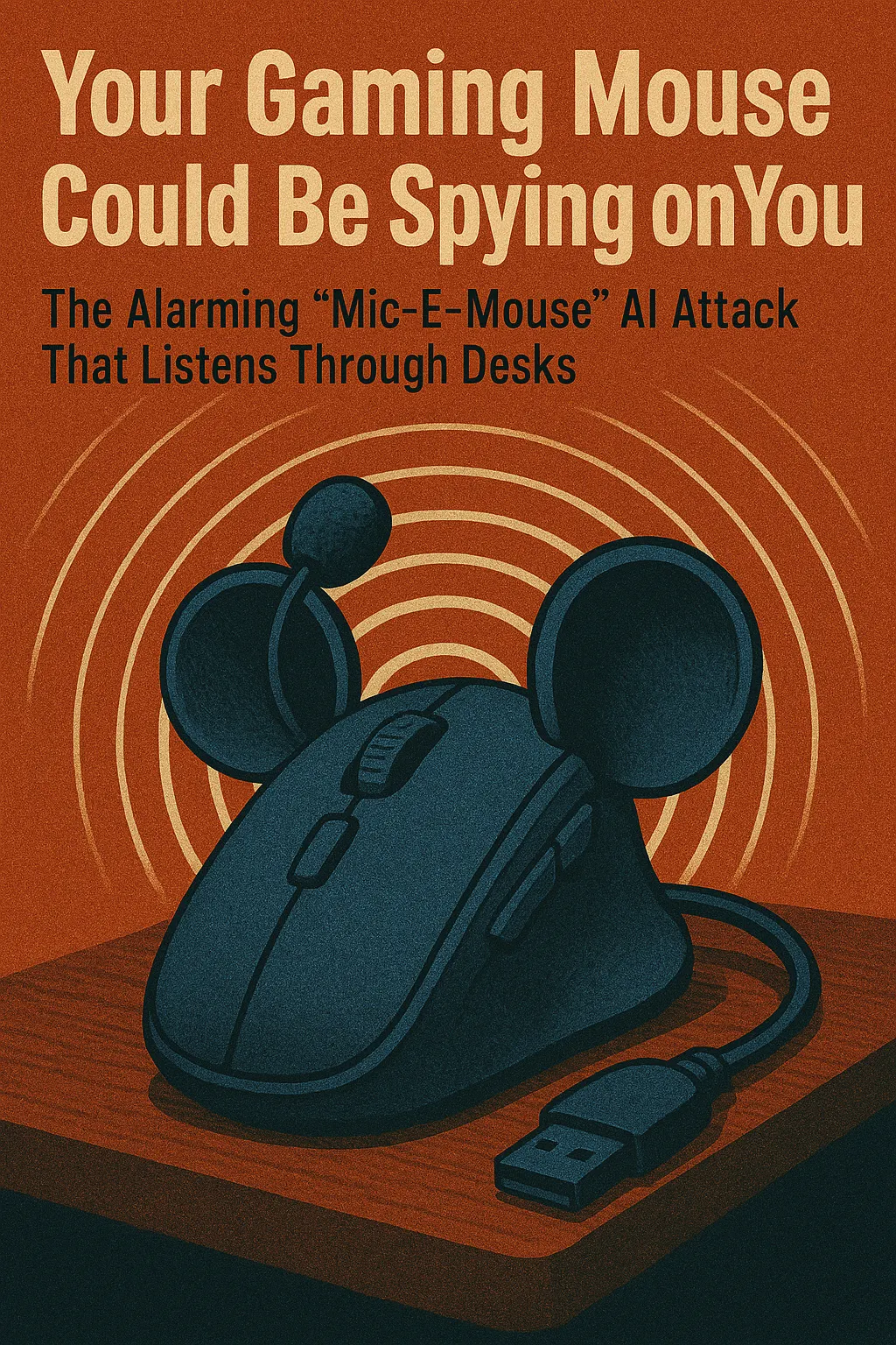 Your Gaming Mouse Could Be Spying on You: The Alarming “Mic-E-Mouse” AI Attack That Listens Through Desks